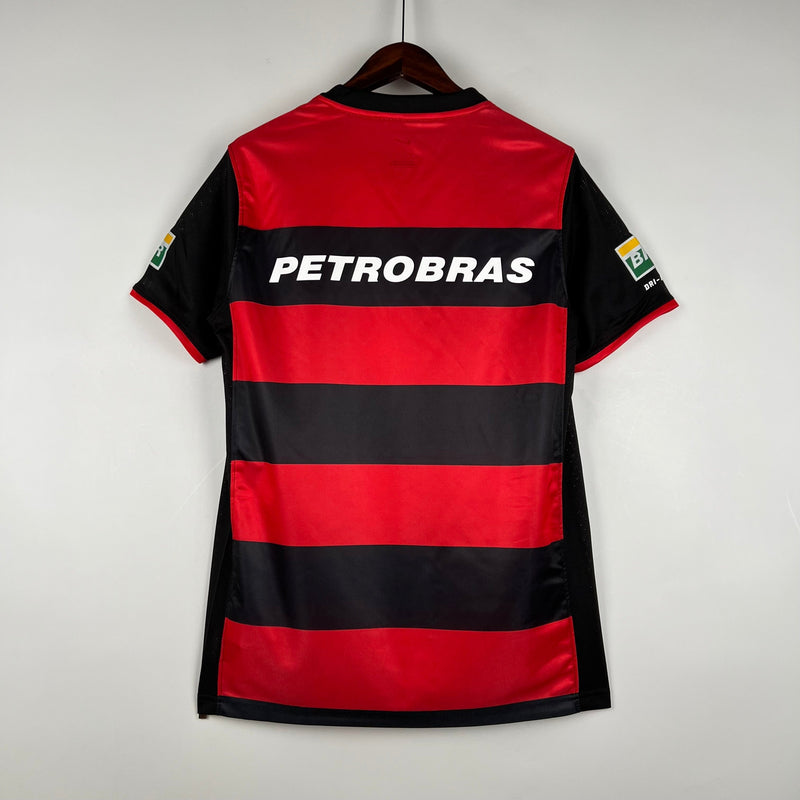 Camisa Flamengo Retrô 2000/2001 - Vermelha e Preta