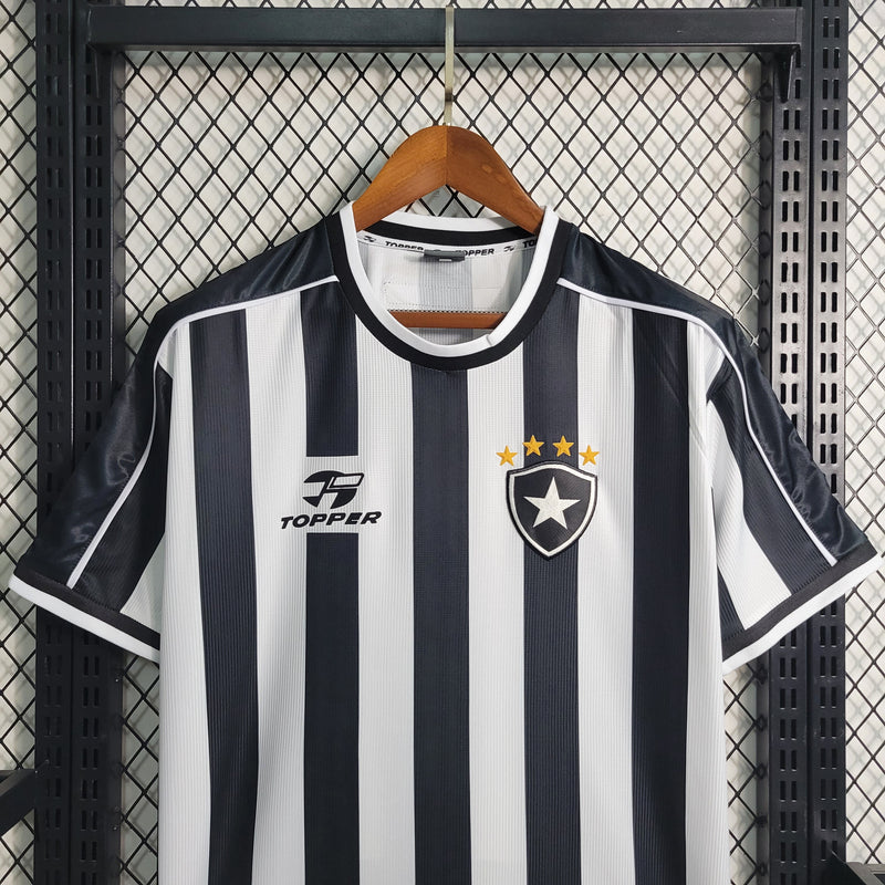 Camisa Botafogo Retrô 1999-2000 - Preta e Branca