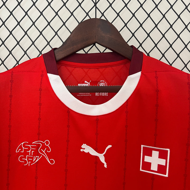 Camisa Suiça Home 24/25 - Puma Torcedor Masculina Lançamento