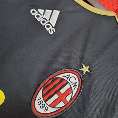 Camisa Milan Retrô 2006 Preta - Adidas