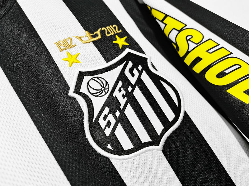 Camisa Santos Retrô - Listrada 11/12 - Nike PERSONALIZAÇÃO GRÁTIS