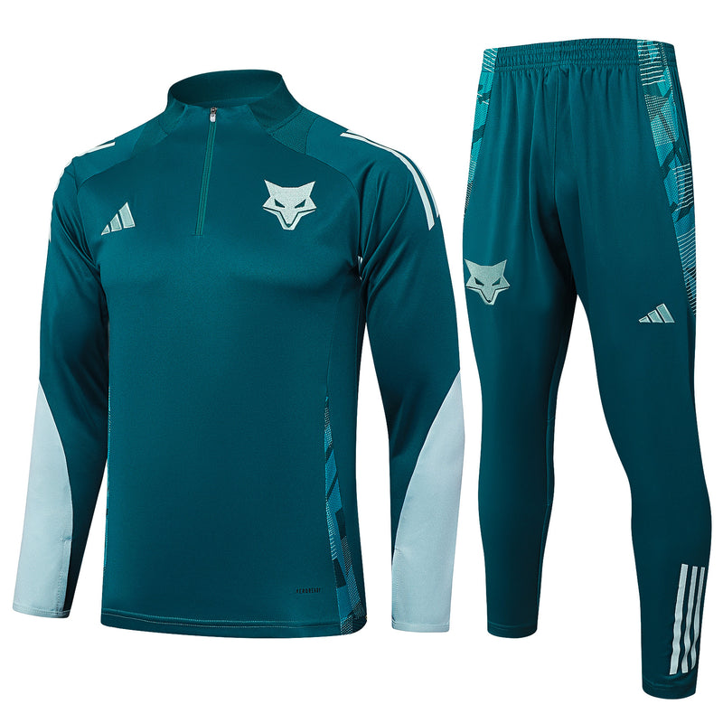 Conjunto Itália 2023 Branco/ azul  - Puma - Com Fecho