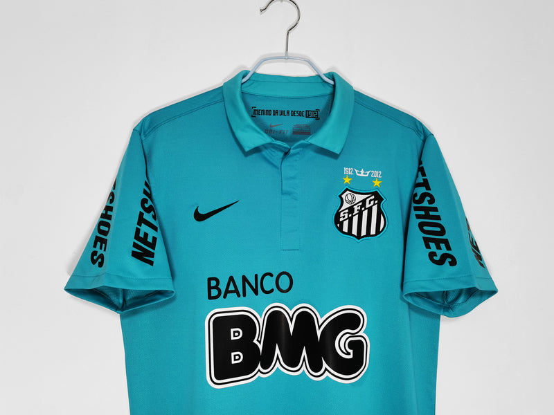 Camisa Santos Retrô 2012 Azul - Nike - PERSONALIZAÇÃO GRÁTIS