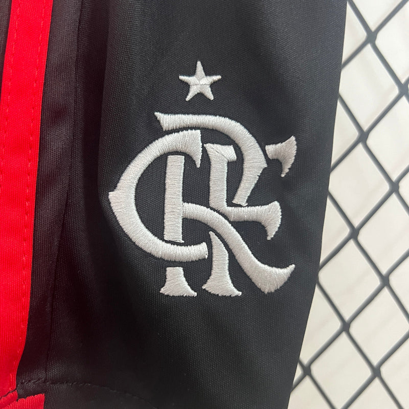 Kit Infantil Flamengo II 24/25 - Adidas - Branco