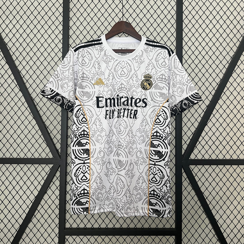 Camisa Real Madrid Edição Especial Dragão 24/25 - Adidas Torcedor Masculina Lançamento