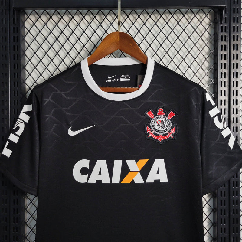 Camisa Retrô Corinthians II 2012 Nike - Masculina - Preta