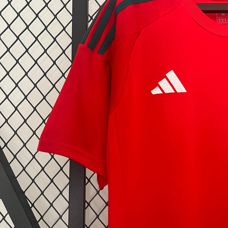 Camisa País de Gales Home 24/25 - Adidas Torcedor Masculina Lançamento