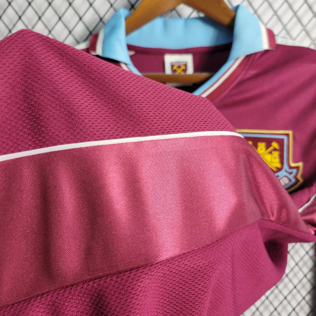 Camisa West Ham Retrô Home 99/2000