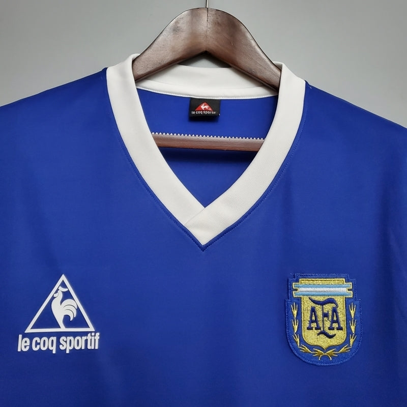 Camisa Argentina Retrô 1986 Azul - Le Coq Sportif