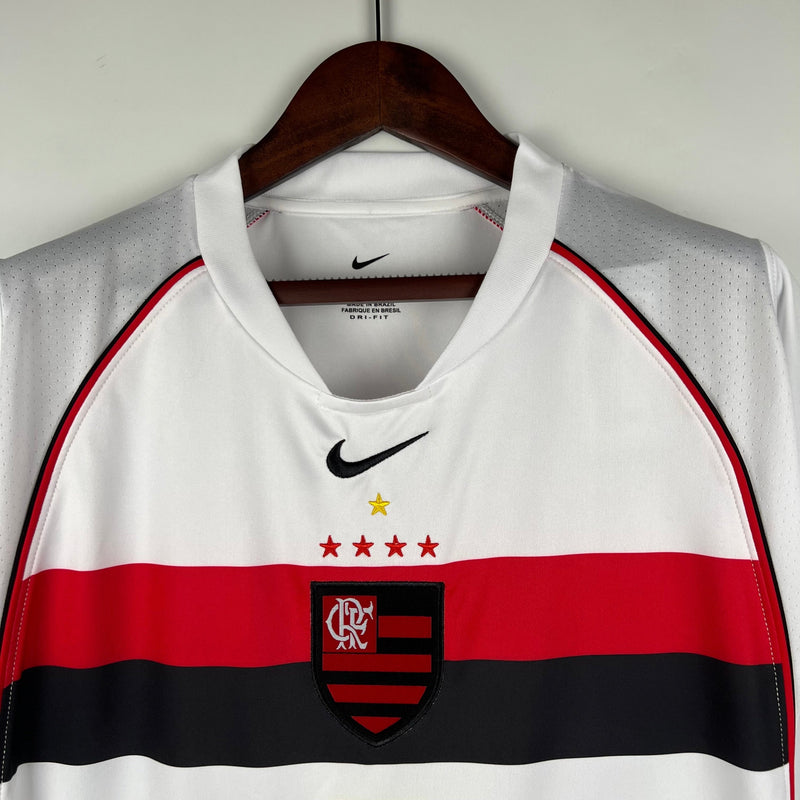 Camisa Flamengo Retrô Away 2022 - Branca