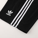 Conjunto Casual Adidas Icon - Vermelho e Preto / Listras Brancas