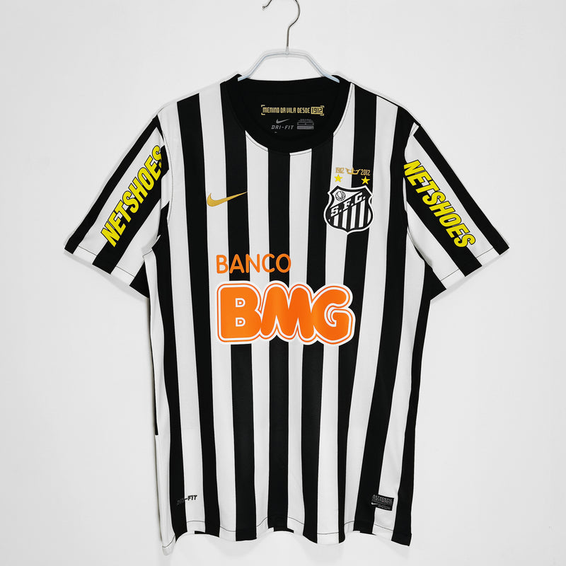 Camisa Santos Retrô - Listrada 11/12 - Nike PERSONALIZAÇÃO GRÁTIS