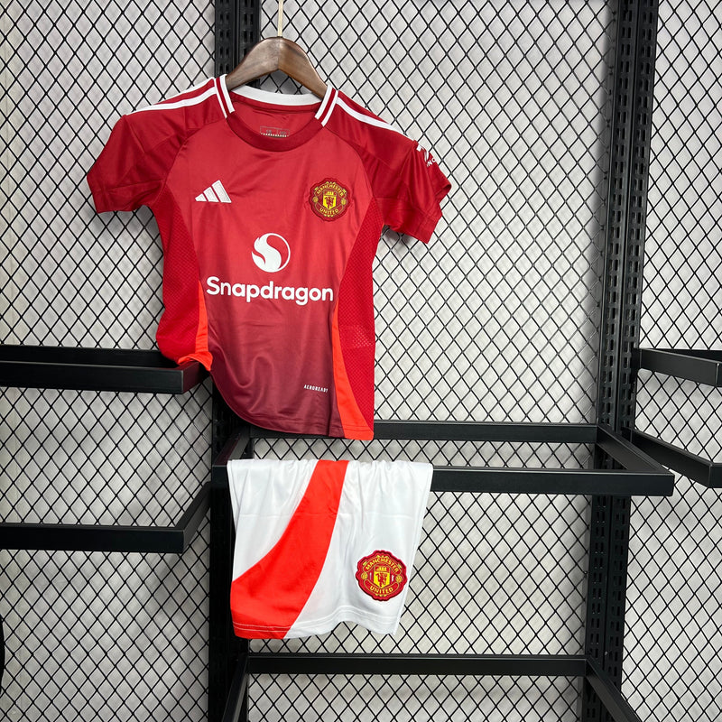 Manchester United Infantil I 24/25 - Vermelho