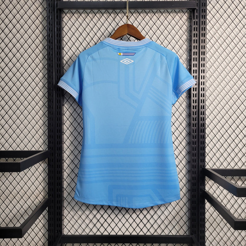 Camisa Feminina Grêmio II 23/24 Umbro - Azul Celeste