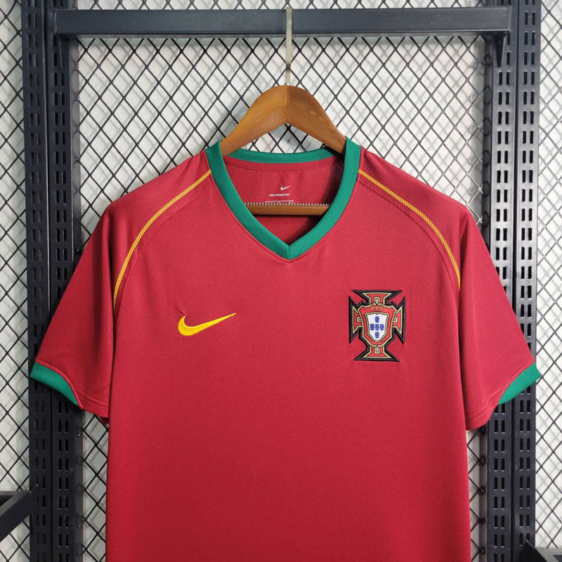 Camisa Portugal Retrô 2006 - Vermelha