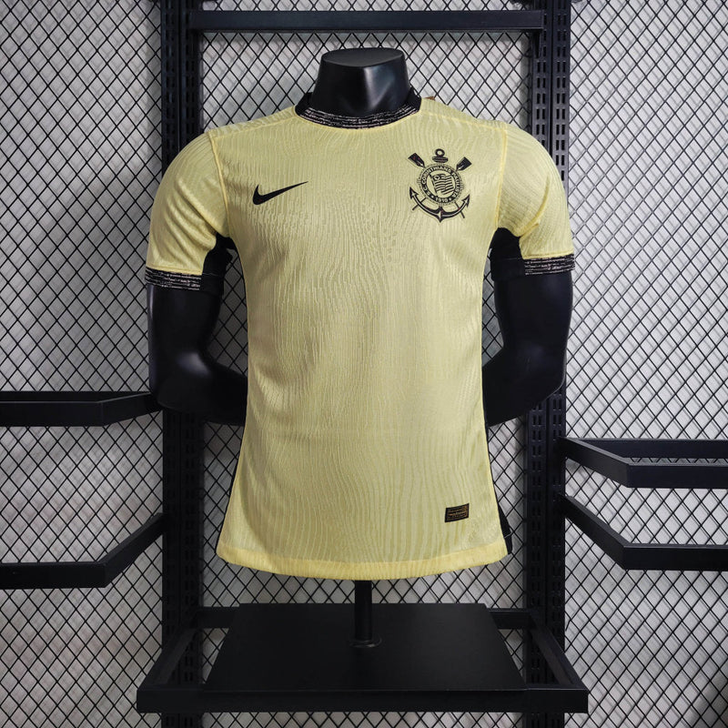 Camisa Corinthians II 23/24 - Creme - Nike - Masculino Jogador