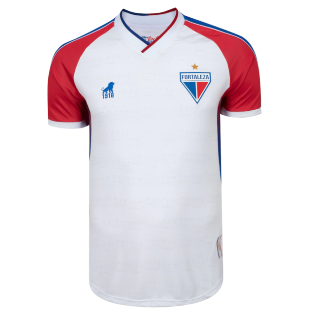 Camisa Fortaleza II 22/23 1918 Leão - Branco