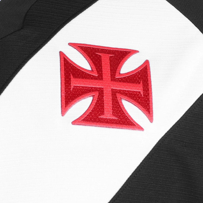 Camisa Vasco I 22/23 Kappa - Preto com listra Branca