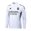 Conjunto Agasalho Treino Real Madrid 25/26 - Branco