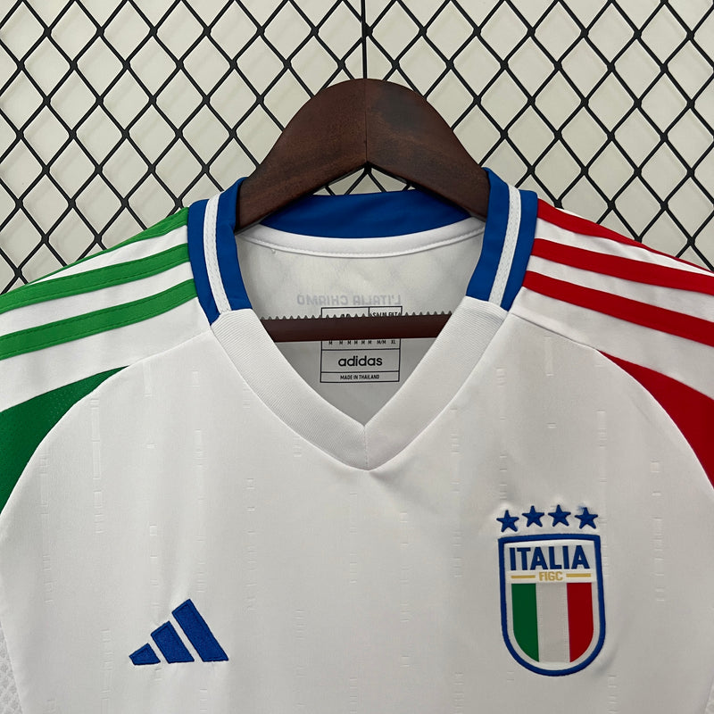 Camisa Feminina Seleção Italiana 24/25 Adidas - Branca