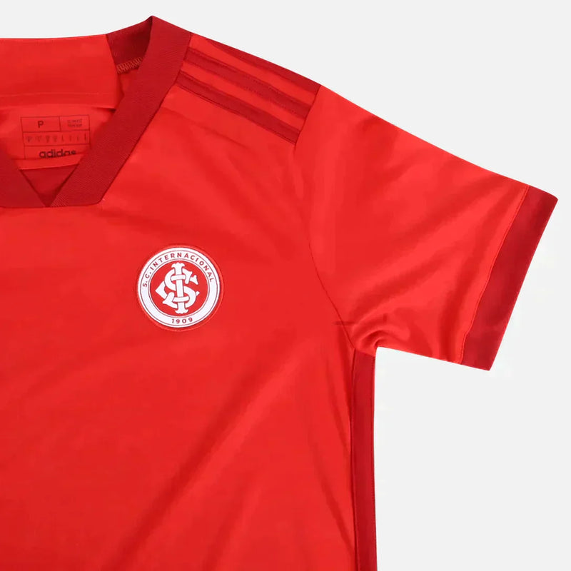 Camisa Feminina Internacional I 23/24 Adidas - Vermelha