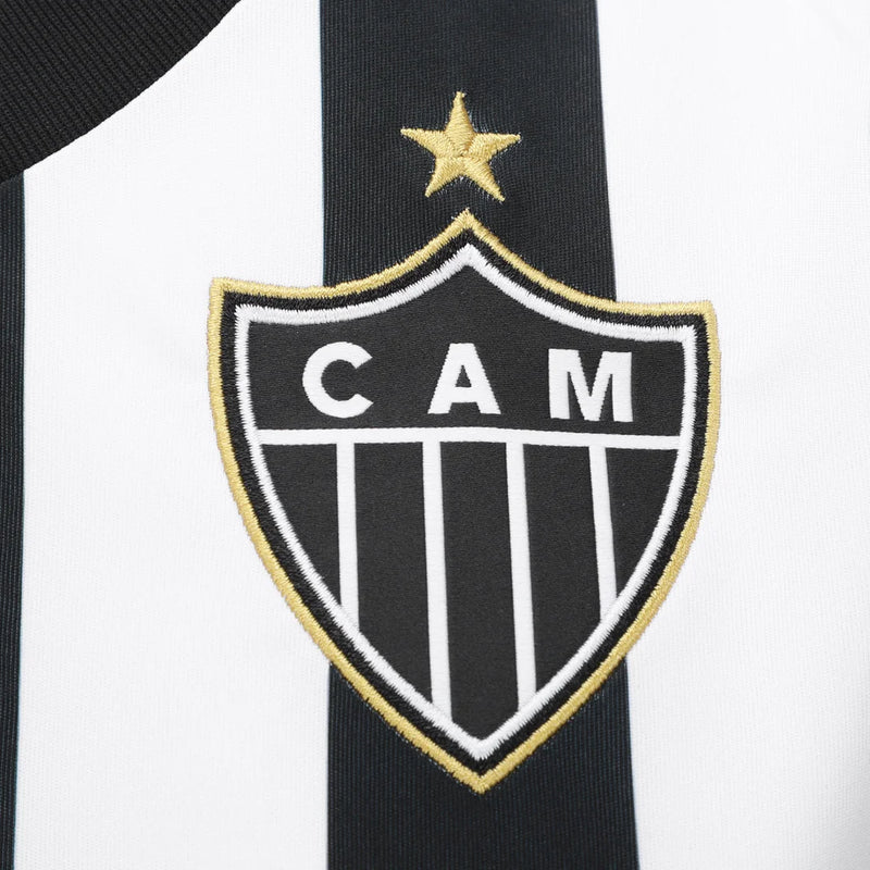 Camisa Atlético Mineiro 2025 Adidas - Preto e Branca