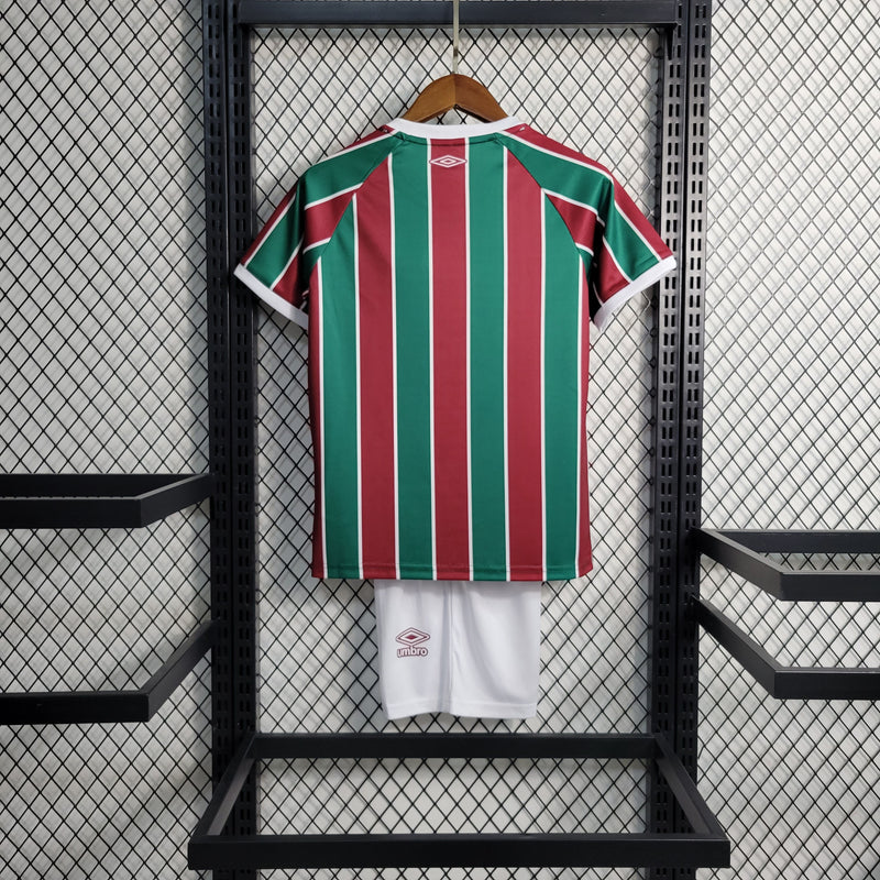 Kit Infantil Fluminense 23/24 Umbro - Tricolor