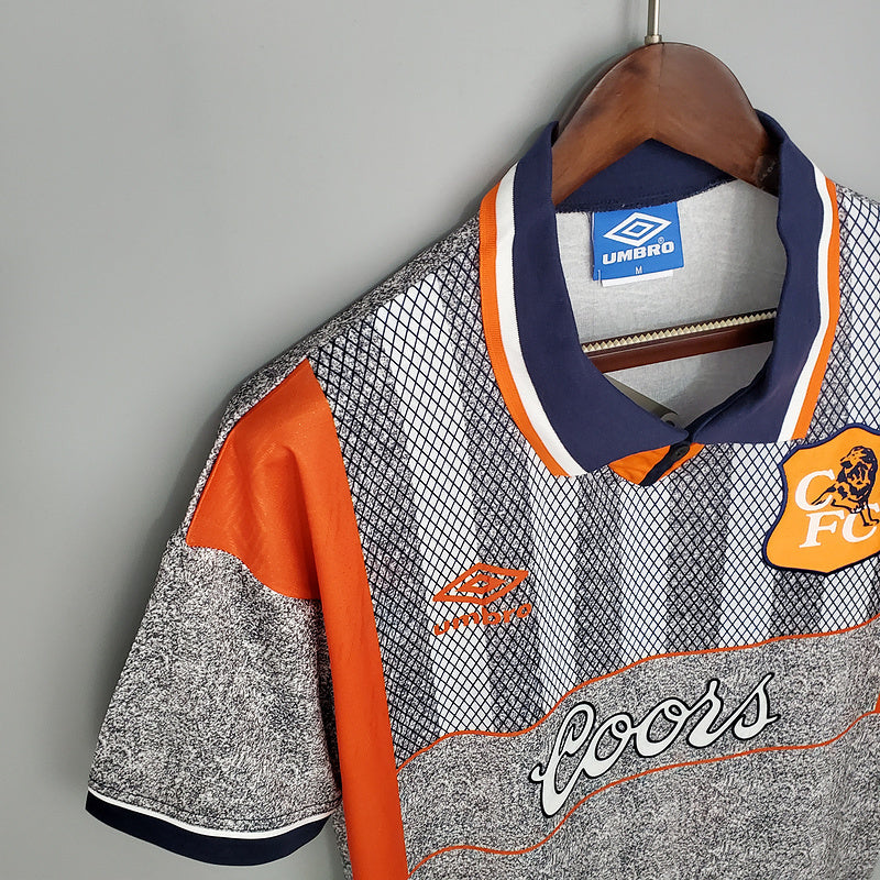 Camisa Chelsea Retrô 1994/1996 Cinza - Umbro