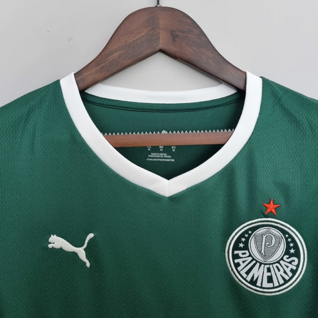 Camisa Feminina Palmeiras I 22/23 Puma - Verde