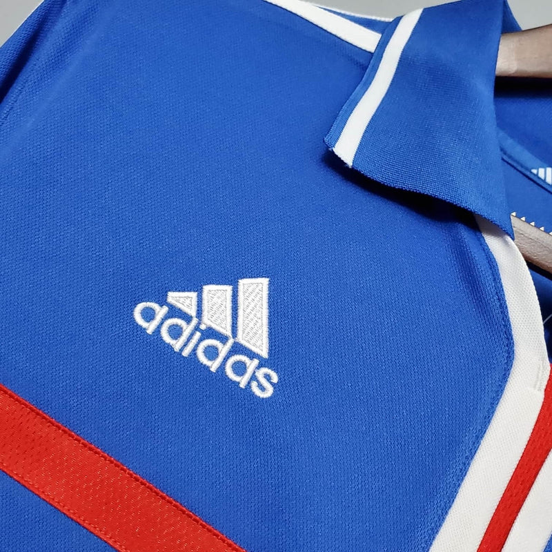 Camisa França Retrô 2000 Azul - Adidas