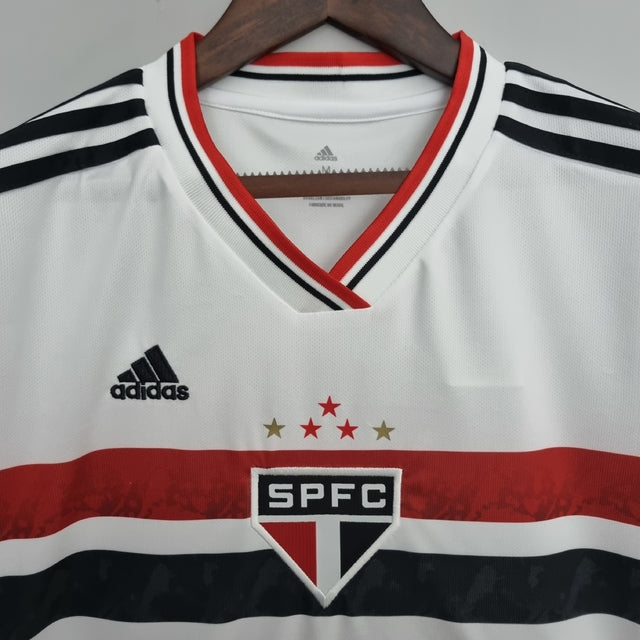 Camisa Feminina São Paulo I 22/23 Adidas - Branco