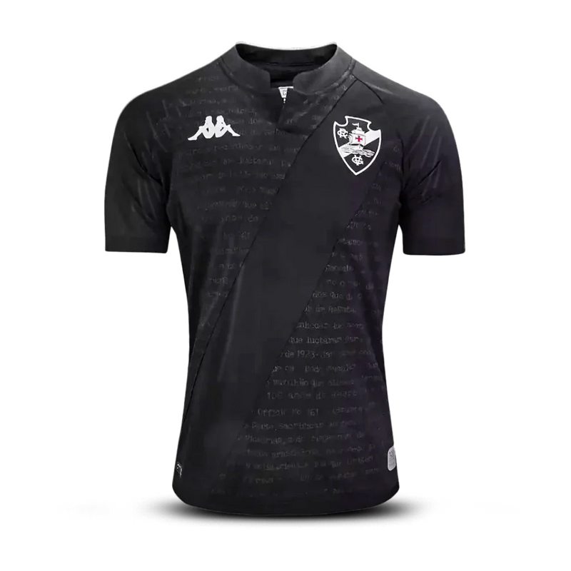 Camisa Vasco III Preta 24/25 - Kappa Torcedor Masculina