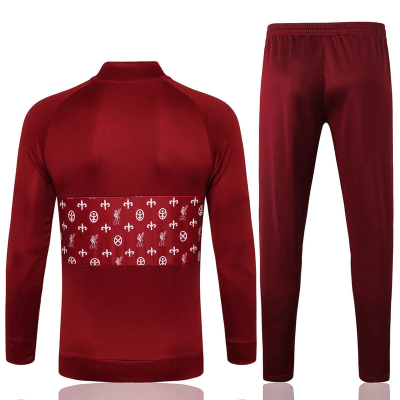 Conjunto Liverpool 21/22 Vermelho - Nike - Com Fecho