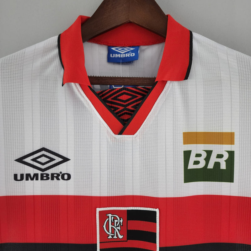 Camisa Flamengo Retrô Away 1995 - Branca