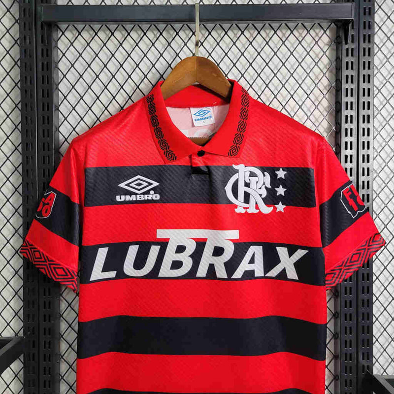 Camisa Flamengo Retrô 94-95 Vermelha e Preta - Umbro