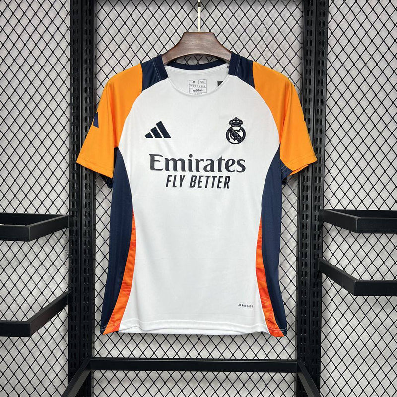 Camisa Real Madrid Pré-Jogo 24/25 - Adidas Torcedor Masculina Lançamento