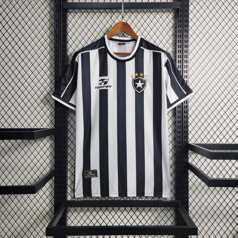 Camisa Botafogo Retrô 1999-2000 - Preta e Branca