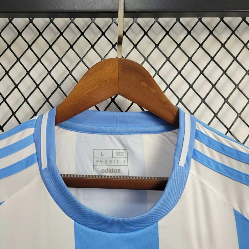 Camisa Argentina Home Manga Comprida 24/25 - Adidas Versão Torcedor